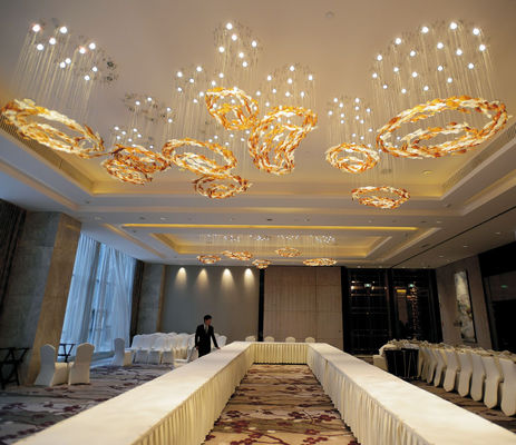 Superior Performance Luxury Pendant Lights For Five Star Hotels