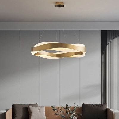 OEM ODM Three-Color Changed LED Commercial Chandeliers 58W 72W