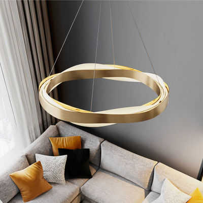 OEM ODM Three-Color Changed LED Commercial Chandeliers 58W 72W