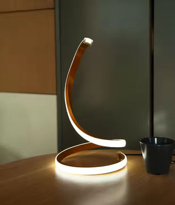 Newish Funny Unique "S" Snake Shaped Desk Lamp With Plastic Sprayed Iron Frame Desktop SMD Silicone