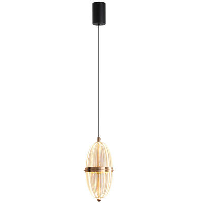 Creative Aluminum Small Pendant Lamp Raised Lowered Creative Simple Modern Bedroom Headboard Designer Model Dining Room Bar Pendant Lamp