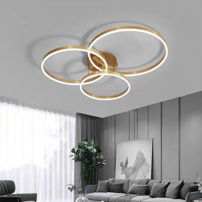 Circle lamp living room lamp new modern simple atmosphere of Guangdong Zhongshan lamps bedroom living room ceiling lamp