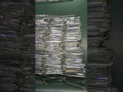 Europese ronde gouden dubbele hoogte kandelaar hangend licht noordelijke led hanglamp