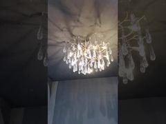 Bekijk Waarom Kiezen voor 110V-240V Aangepaste Hanglamp Roestvrij Gepolijst Chroom Kroonluchter Lichten