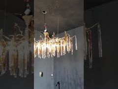 Introduce OEM ODM Glazen Schijf Aangepaste Hanglampen Galvaniseren Polijsten AC110V Tot 250V Voor U