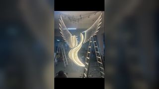 Big Huge Huge Custom Hanger Lampen 9500lm Prefab Villa Luxe Hanger Plafond Lampen