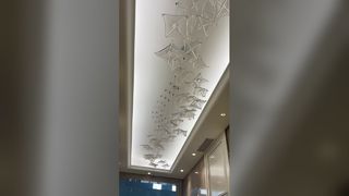 Moderne luxe LED hanglamp woonkamer led decor kroonluchters hanglamp eenvoudige vlinder hang