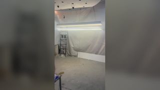 Populaire zwarte LED-hanglamp voor kantoorreceptie, creatieve spiraalvormige hotel-restaurant-hanglamp Wave