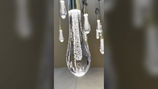 LEIDENE E14 Crystal Candle Chandelier 5 aan de Hoge Lichte Overbrenging van 10m2