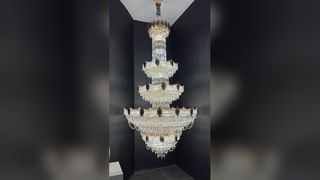 Luxe grote kroonluchters voor high-end interieur