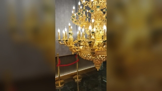 Aangepaste kristallen kroonluchter Luxe hotellobbyverlichting