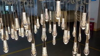 Luxe K9 kristallen kroonluchter, elegante huisverlichting
