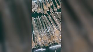 Trap Kristallen Lint Hanglamp Aangepaste Europese Kroonluchter LED Geborsteld Hangend