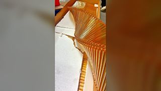 Luxe marmeren ringhanglamp