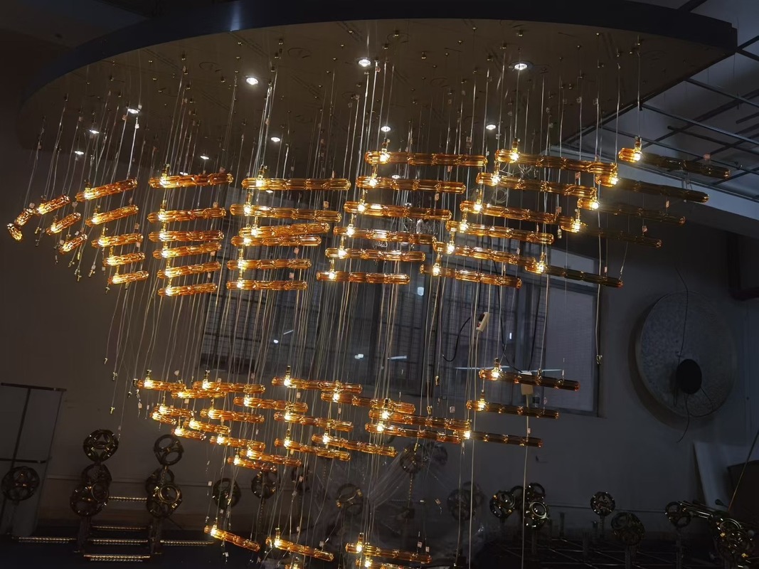 Chandelier Blown Glass Fancy Art Chandelier Hallway Chandelier Modern Hotel Custom