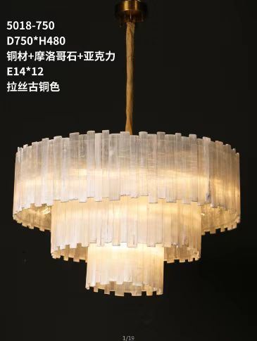 Luxury Crystal  Glass Hanging Lamps Living Room Hotel Decorative Ceiling Lighting Pendant Chandelier