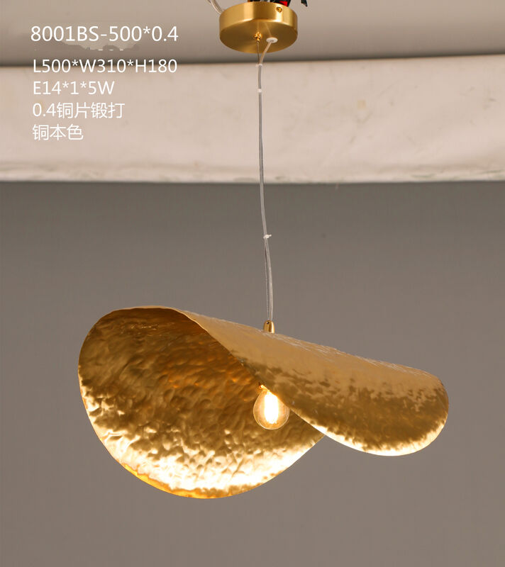 Metal Hanging Ceiling Lamp Home Decor Lampshade Round Chandeliers Pendant Lights for Living Room