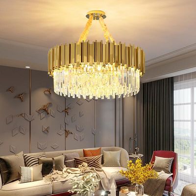 De Woonkamer van het huwelijksdecor om CCC ISO9001 van Crystal Luster van de Plafondkroonluchter