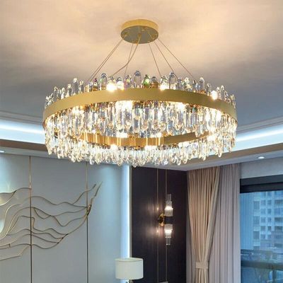 110V 240V E12 E14 Gepoetste roestvrijstalen kandelaar verlichting voor eetkamer