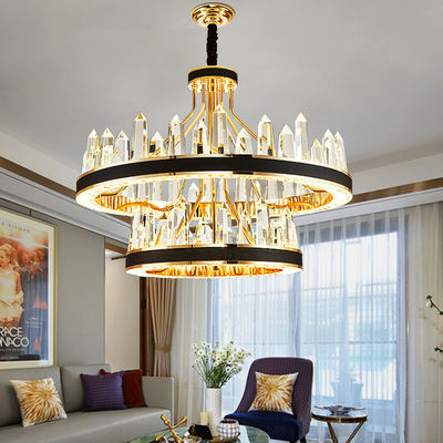 500*350mm de Binnenlandse Lichten 6500K van de Tegenhangerkroonluchter aan 6500K die Crystal Ceiling Lights hangen