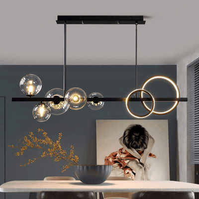 AC240V 6000K Noordelijk Moderne Hanglamp Glas Sfeer Hanglamp Lampen Voor Eettafel
