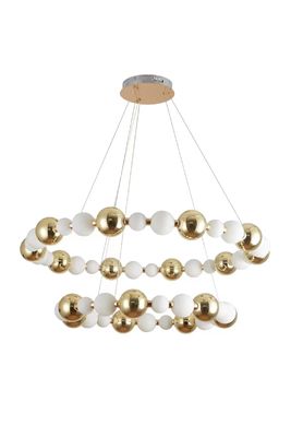 Postmodern Moderne Cirkelluxe Ring Led Chandelier Rustproof