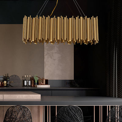 LEDG9 Kroonluchter 100lm/W van het keuken de Moderne Roestvrije staal