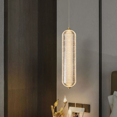 Van het aangepaste Moderne LEIDENE van Tricolor de Acryllamp Diamond Shaped Lampshade Kroonluchterplafond