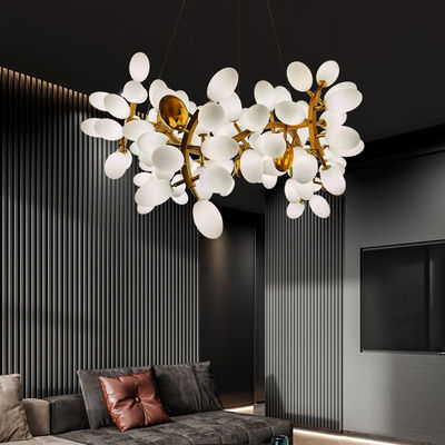 Witte alabaster hanglampen