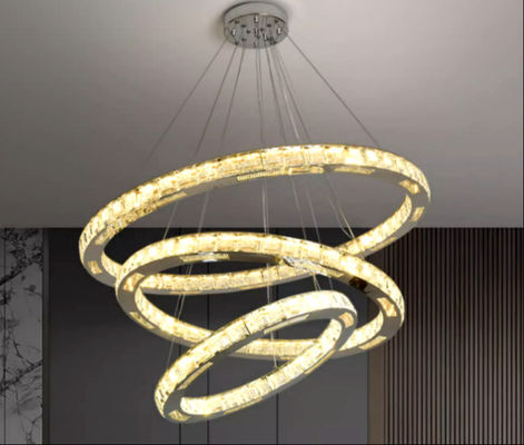 Regelbaar Modern Cirkelring chandelier dia 50cm/19.7inch