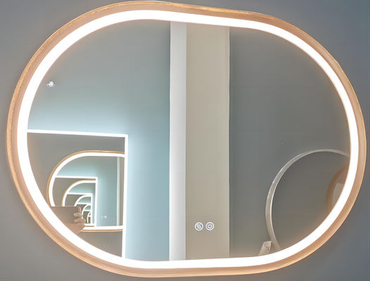 Moderne OEM van de Decoratie Ovale Backlit Spiegel 4200K ODM