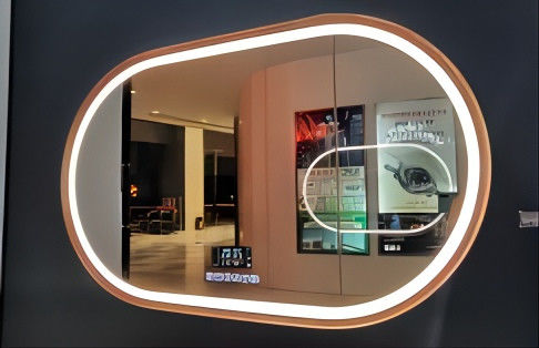 Moderne Ovale LEIDENE van 24W 36W 45W 4200K Aangestoken Spiegeloem ODM