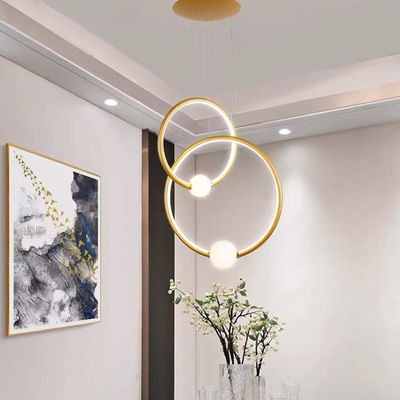 Interieur Modern Circulaire Ring Kroonluchter 44w 23w 19w