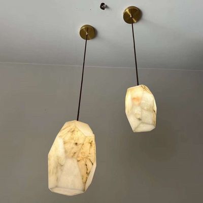 Moderne licht luxe drop hanglamp eenvoudig creatief restaurant bar bedlamp calcite hanglamp