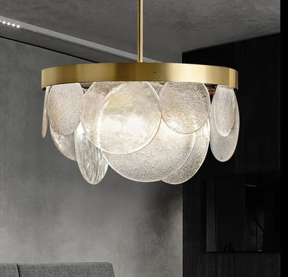 Groothandel Modern Indoor Minimalist Ronde LED Hanglamp Restaurant Decoratie Drop Lights Nordicus Luxe Glas Hanglamp