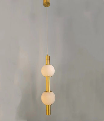 Postmoderne licht luxe lange strook eetkamer slaapkamer bedkamer bar hotel huis decoratieve kandelaar hanglamp