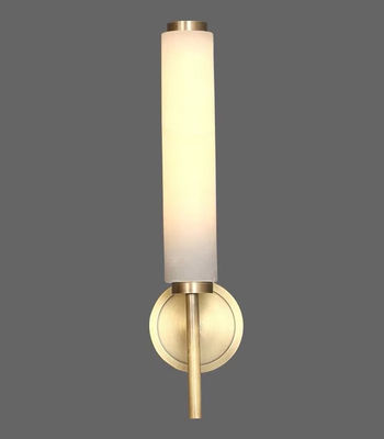 Moderne alabaster led wandlampen hotel woonkamer gang slaapkamer messing wandlicht