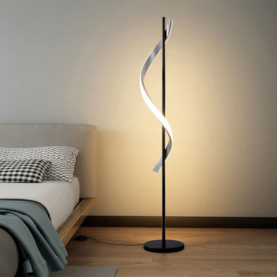 LED minimalistische creatieve golflijn hoeklamp mode spiraalvloerlamp