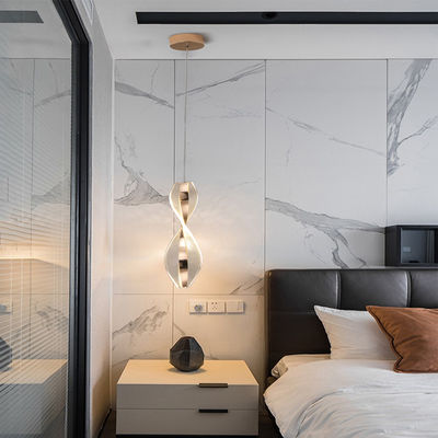 Luxe gouden modern design LED-kroonluchter voor restaurant decoratieve verlichting binnen decoratieve hanglampen