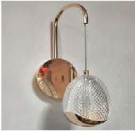 Minimalistisch Aluminium Acrylic Led Sconces Woonkamer Slaapkamer Naast het bed Moderne Sferische Sconces