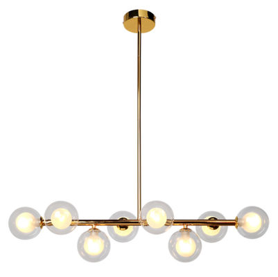 Dubbele lampenscherm Noorse moleculaire lamp magie bonen glas woonkamer kroonluchter persoonlijkheid creatieve eetkamer postmoderne eenvoudige slaapkamer licht luxe lichten