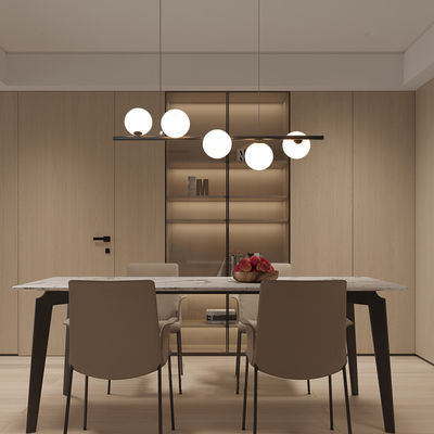 Home Decor Eetkamer Moderne hanger lampen Glas hangende lampen Huis Slaapkamer Art Design Glazen bal Noordelijk hanger licht