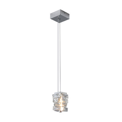 Nordic Luxury Crystal Chandelier Rectangular K9 Crystal Stainless Steel Body voor Hotel Slaapkamer Eetkamer Woonkamer Lobby