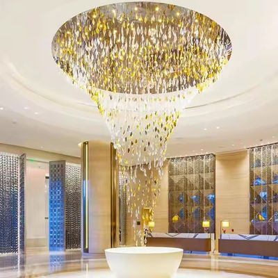 Handgemaakte moderne ronde geblazen glazen hanger verlichting makkelijke hangende schakelaar voor hotel villa plafond decoratie restaurants