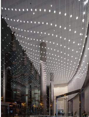 Op maat gemaakt project Grote binnenversiering Villa winkelcentrum Hotel Acryl Led Kroonluchter