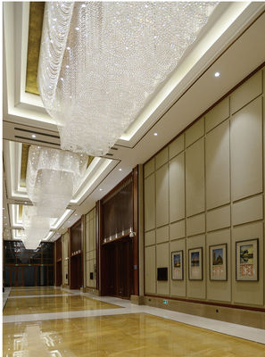Decoratieve Licht Balzaal Winkelcentrum Verlichting Hotellobby Grote Kroonluchter Luxe Plafond Kristal Licht