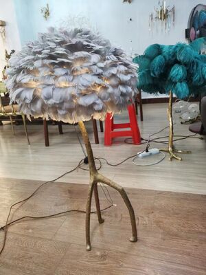 Grote trap kristallen hangende kroonluchter meerlaagse luxe foyer entree hoge plafond ophangverlichting