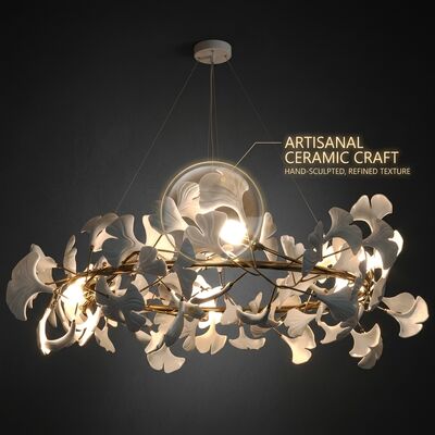 Elegant Hotel Crystal Pendant Kroonluchter Luxe Hanglamp Villa Club Lobby Decoratie